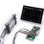 HT6000BC Serija 4 kanalnih USB osciloskopa 70-250Mhz